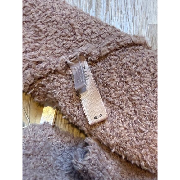 Skims Cozy Knit Crop Top Plus Size 4X/5X NWT - Picture 3 of 5